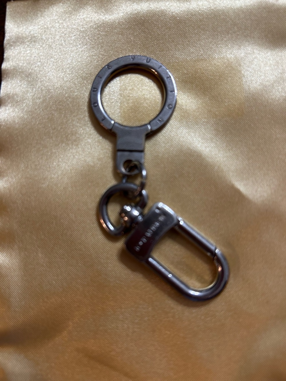 Louis Vuitton Porte Cles Initial LV Keychain / Pochette Extender